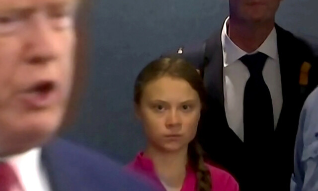 image: Trump og Thunberg kan møtes igjen
